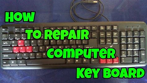how to reattach a keyboard key|how to fix keyboard not working.